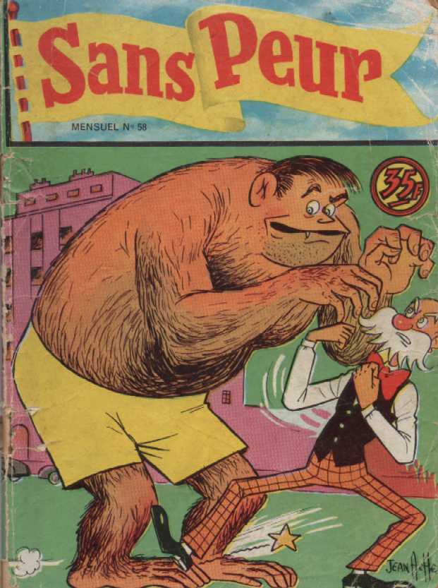 Scan de la Couverture Sans Peur n 58